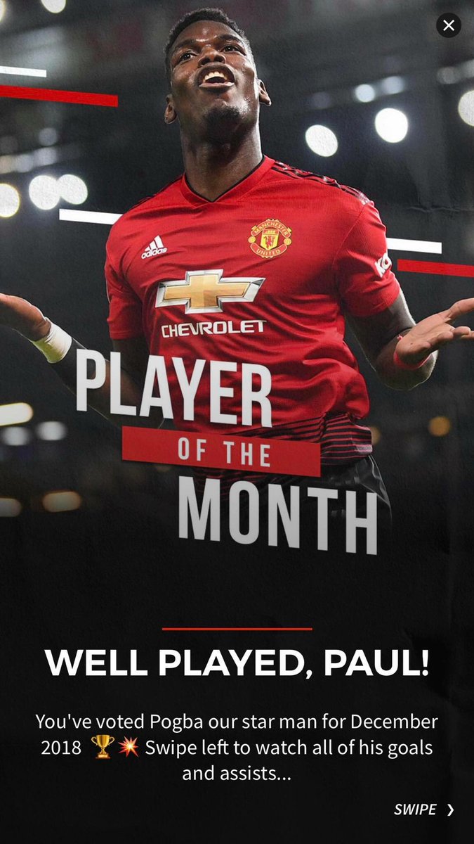 RedorDead07's tweet photo. Looks like the virus has cured itself! 💯 deserves this been outstanding recently, wonder why? #mufc #pogsback https://t.co/VRVFKCjg7D
