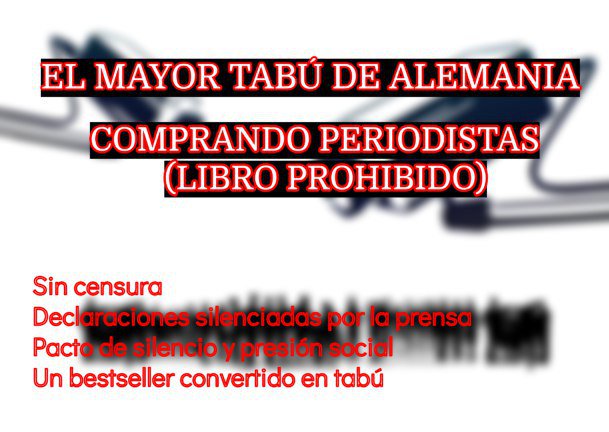 Crystaaal_Room's tweet photo. "Comprando periodistas" el libro prohibido en Alemania, todo un tabú en Occidente el cual muestra la corrupción oculta que puede haber en las ciencias de la Comunicación.  

👉👉Programa completo en: https://t.co/eftGT9Urvw https://t.co/WiHCzOqhQN