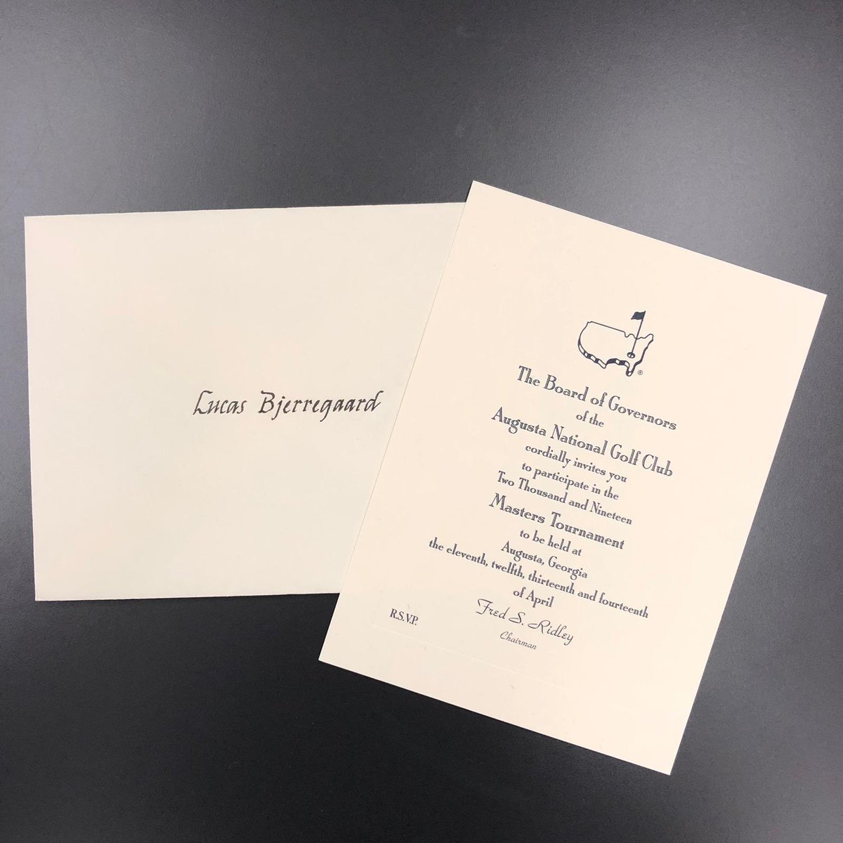 2019 is off to a great start! #augusta <a href="/TheMasters/">The Masters</a> #themasters