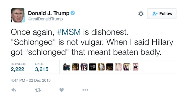 Trump Talking Points include phrases and hashtags that he Tweets out over and over again.  #WitchHunt #FakeNews  #DishonestMedia #CrookedHillary  #Rigged #Swamp  #DeepStateHe pulls them from Fox or vice versa and then they quote each other back and forth in an endless loop.