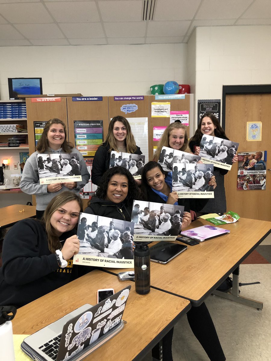 MsVoissem's tweet photo. Loving our History of Racial Injustice calendars from @eji_org !!!! #RaceCreations #fightingforracialjustice #knowledgeispower https://t.co/V9mPXxGw6P