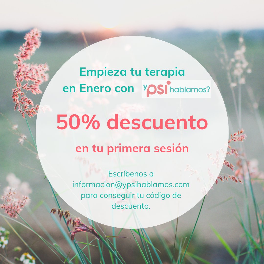 HOLA ENERO ¿Y si empezamos el año BIEN de verdad? 😉 
Entra en buff.ly/2F1EQha 

#ypsihablamos #hazrealidadtussueños #psicologoonline #psicologiaonline
#Enero2019