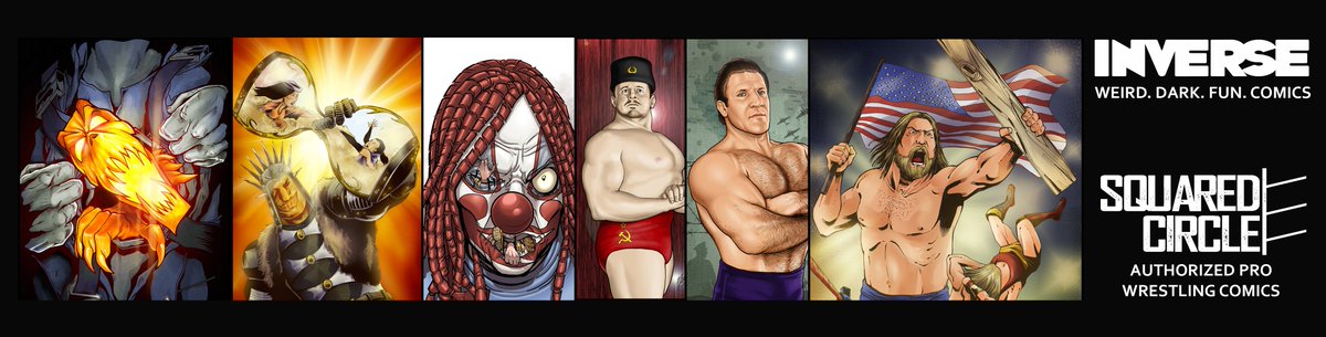 inversepress's tweet photo. Pay What YOU Want for Our Entire Comics Library - 1100+ Pages Including ALL Wrestling - for Just $5 via @Groupees1. - https://t.co/e3mdbnhfth @prowrestlingbio #bundles #paywhatyouwant #wrestlingcomics #comicsbundle #groupees #squaredcircle #inversepress https://t.co/3gixJpauKG