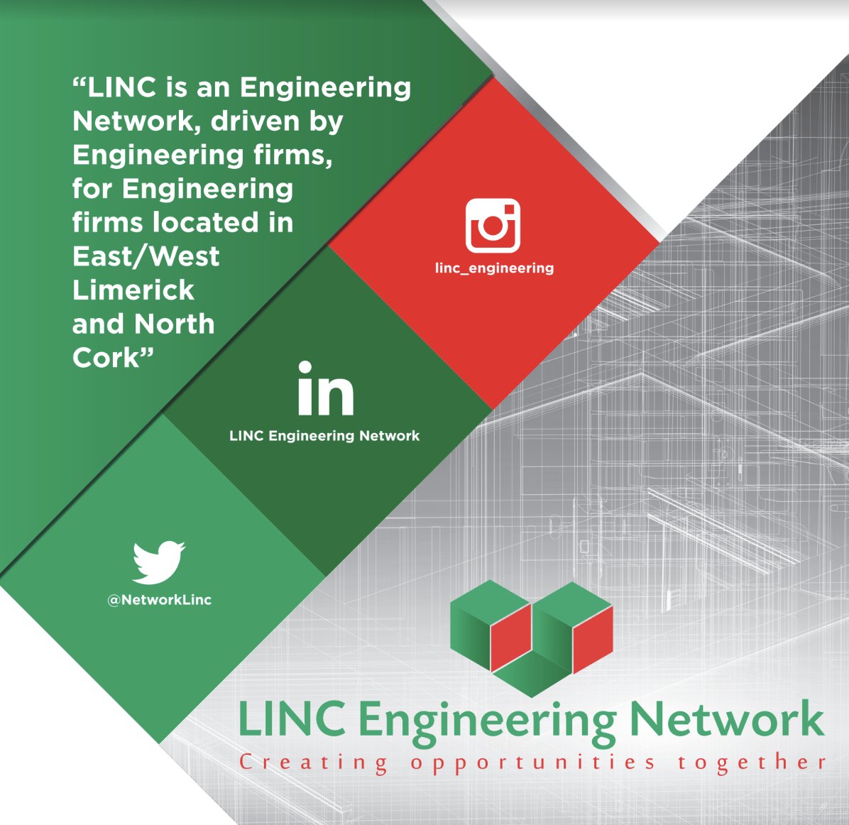 NetworkLinc's tweet photo. LINC Engineering Network's aim is to create an environment for sustainability, scalability &amp; economic growth for engineering firms within the region. If you are representing an engineering company from East/West Limerick &amp; North Cork, let’s get in touch! https://t.co/B3o4JWsjpO https://t.co/kHOEeOLiVC