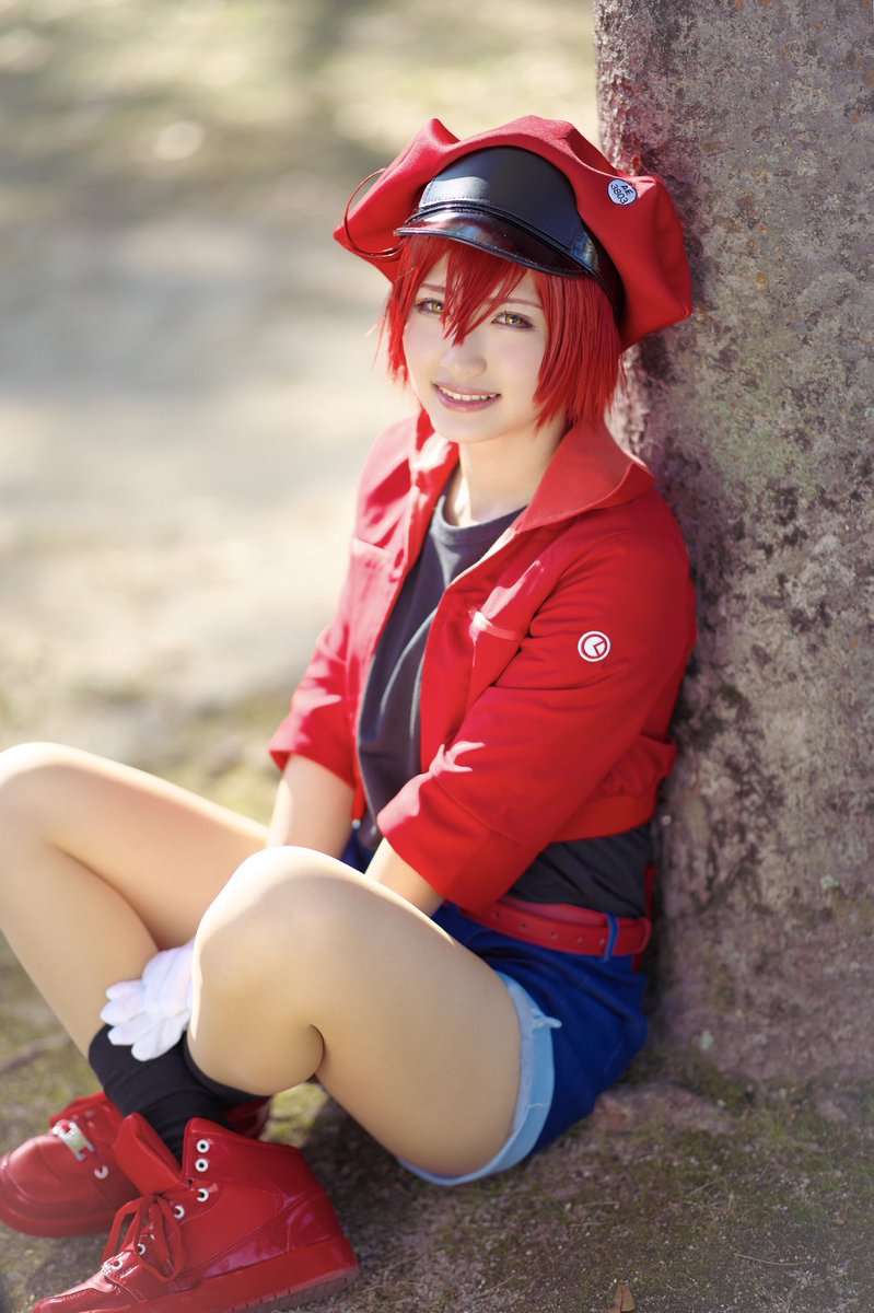 わぞんすきん コスプレ はたらく細胞 赤血球 今日も運ぶよ 酸素 酸素 Photo 44 Photo