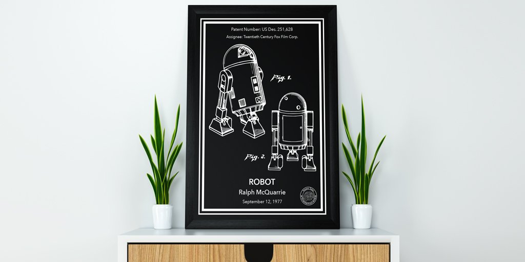 Star Wars Patent Posterleri serimiz yayında!. 🎉🌟🎊
Galaksinin kaderi bir robota teslim edilmişti ve o görevini başarıyla yerine getirdi. R2-D2 Patent tasarımından elde ettiğimiz bu patent posterinde onun sevimli tasarımını sunuyoruz.
patenttalks.com/r2-d2-patent-p… 
#starwars #çarşamba