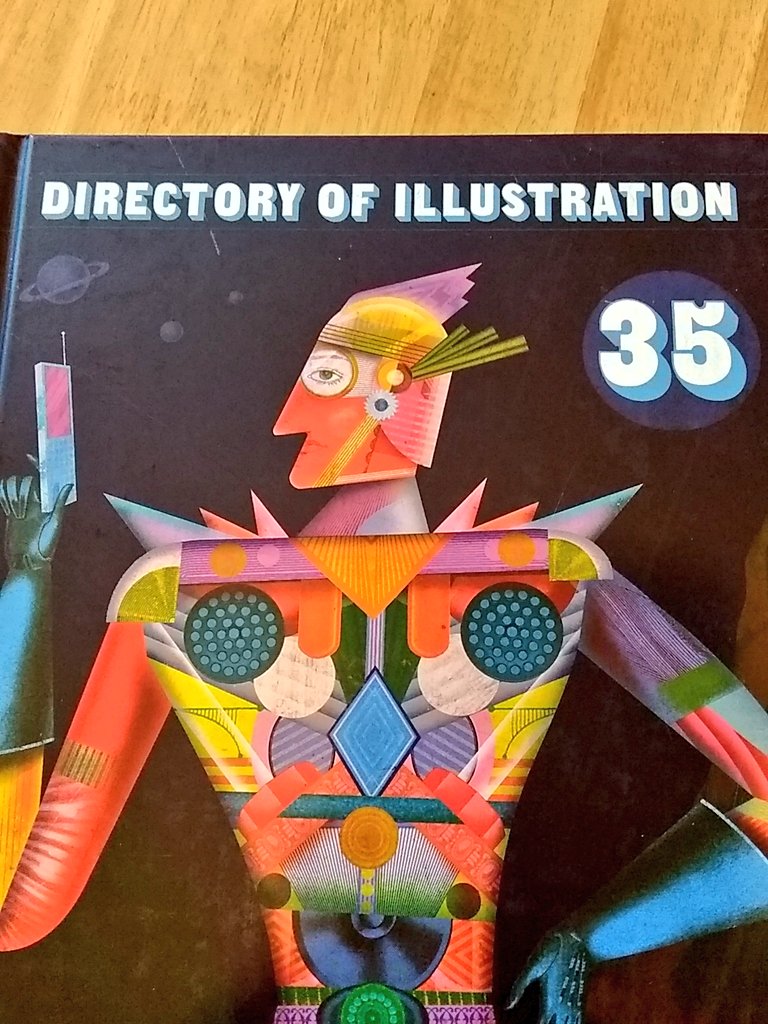 Very excited to receive my copy of directory of illustration no. 35! <a href="/DirIllustration/">Directory of Illustration</a> Hello from page 492! <a href="/aoi/">Aoi</a> #illustration #illustration2019 #happynewyear