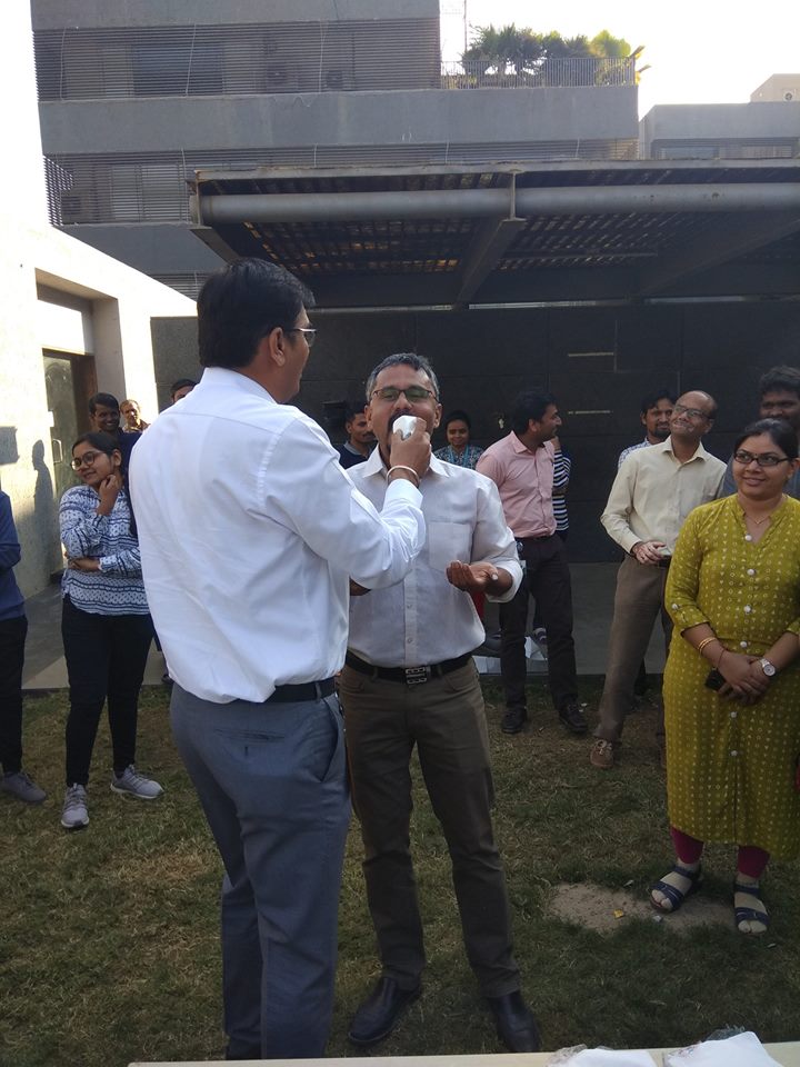 DEVITPL's tweet photo. Celebrating birthday of Mr. @PrerakPShah (Executive Director &amp; Jt. CEO, @DEVITPL) https://t.co/0DD40Geffb