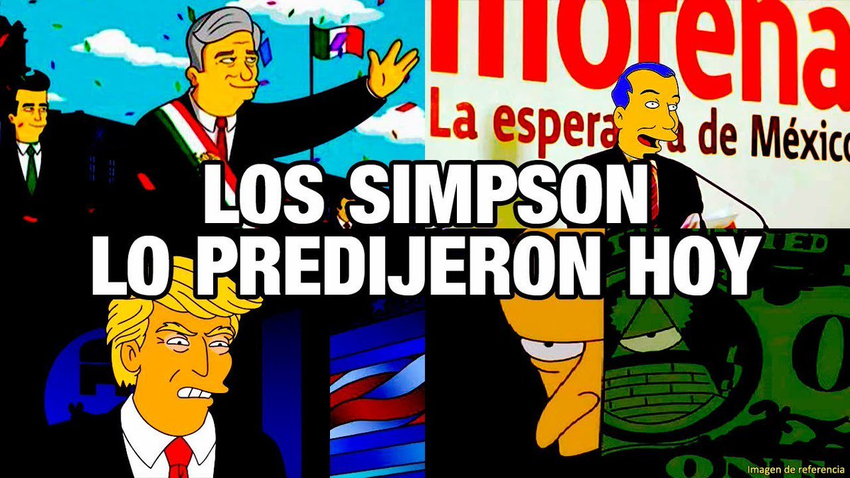 LaMegaAtl's tweet photo. ¡ESTO VA A PASAR EN 2019 SEGÚN LOS SIMPSON! Mira el vídeo completo aquí >> https://t.co/OFQpmJJTnz https://t.co/toBrJ9gZza