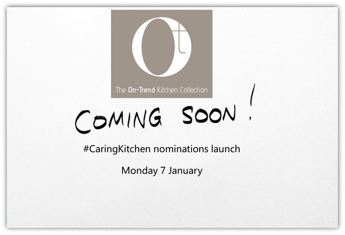 OnTrendKitchens's tweet photo. 2/2 We need you to nominate a worthy cause that would benefit from receiving a complete kitchen! Nomination details will be announced on Monday so keep an eye out #CaringKitchen #giveaway #community https://t.co/R3j63H2zEP