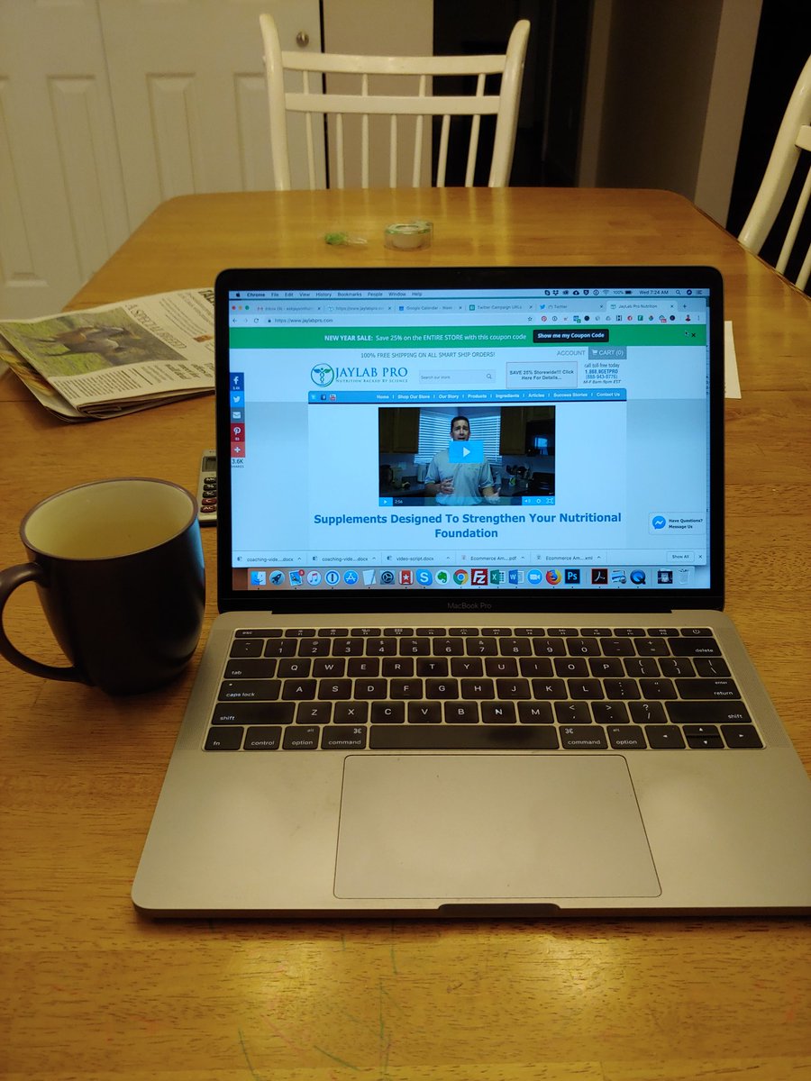 JaylabPro's tweet photo. Starting every morning with some ceylon green tea. On my way to 8% bodyfat at 44 years old and being uber for my kids sports. :) follow along as I document my successes and failures. #WednesdayMotivation #FirstDayBack #jaylabpro #prodiets https://t.co/fQiATyASCY