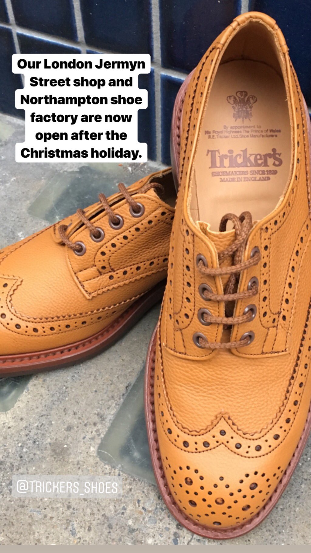 Trickers clearance shoe factory
