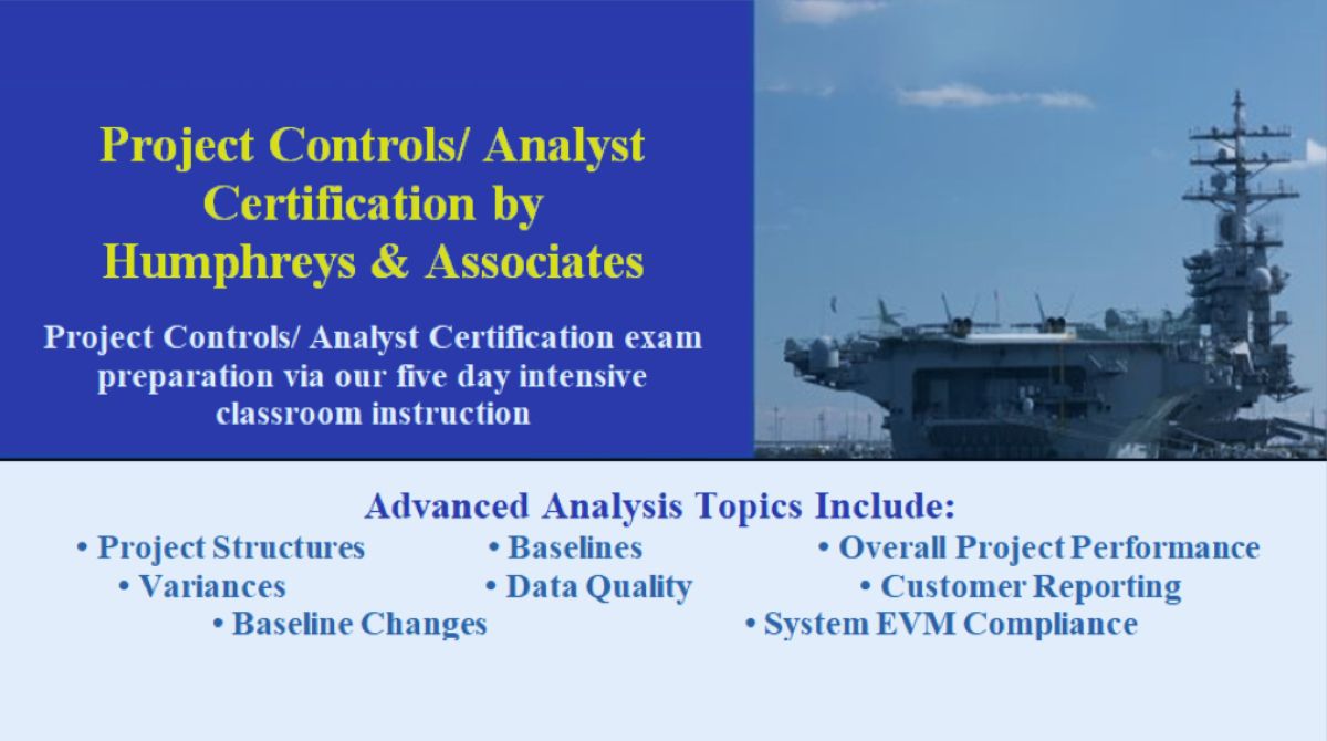 HumphreysEVM's tweet photo. https://t.co/EPsObAidxi
Our new certification program is designed for an experienced earned value specialist:
- Distinguish themselves as a professional
- Become a valued asset to their team in analyzing problems and determining appropriate actions to resolve them https://t.co/fpRrjveZgo