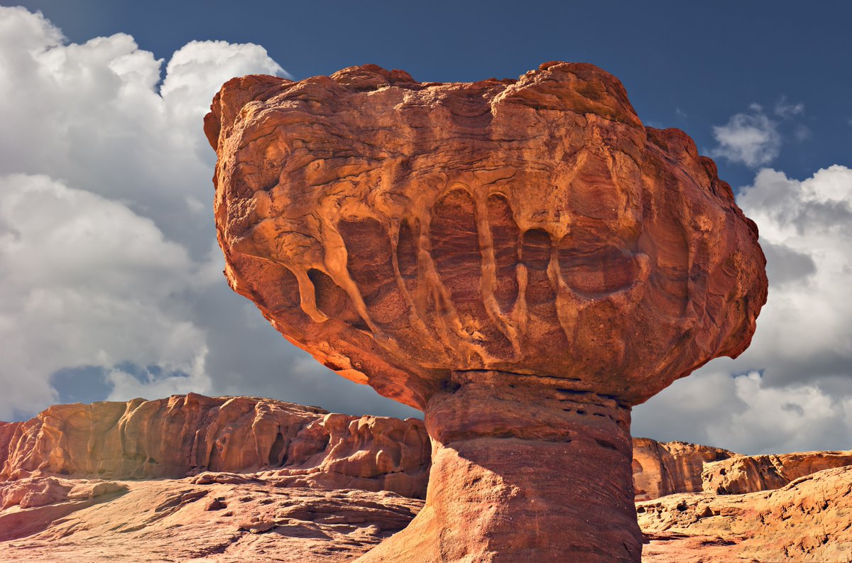 FamilyFlight's tweet photo. https://t.co/D2ZiJMM0In
Stone Mushroom in Timna Park is a unique natural formation from Jurassic period located 25 km north of Eilat (insert state, country) https://t.co/yswrG42VZB
