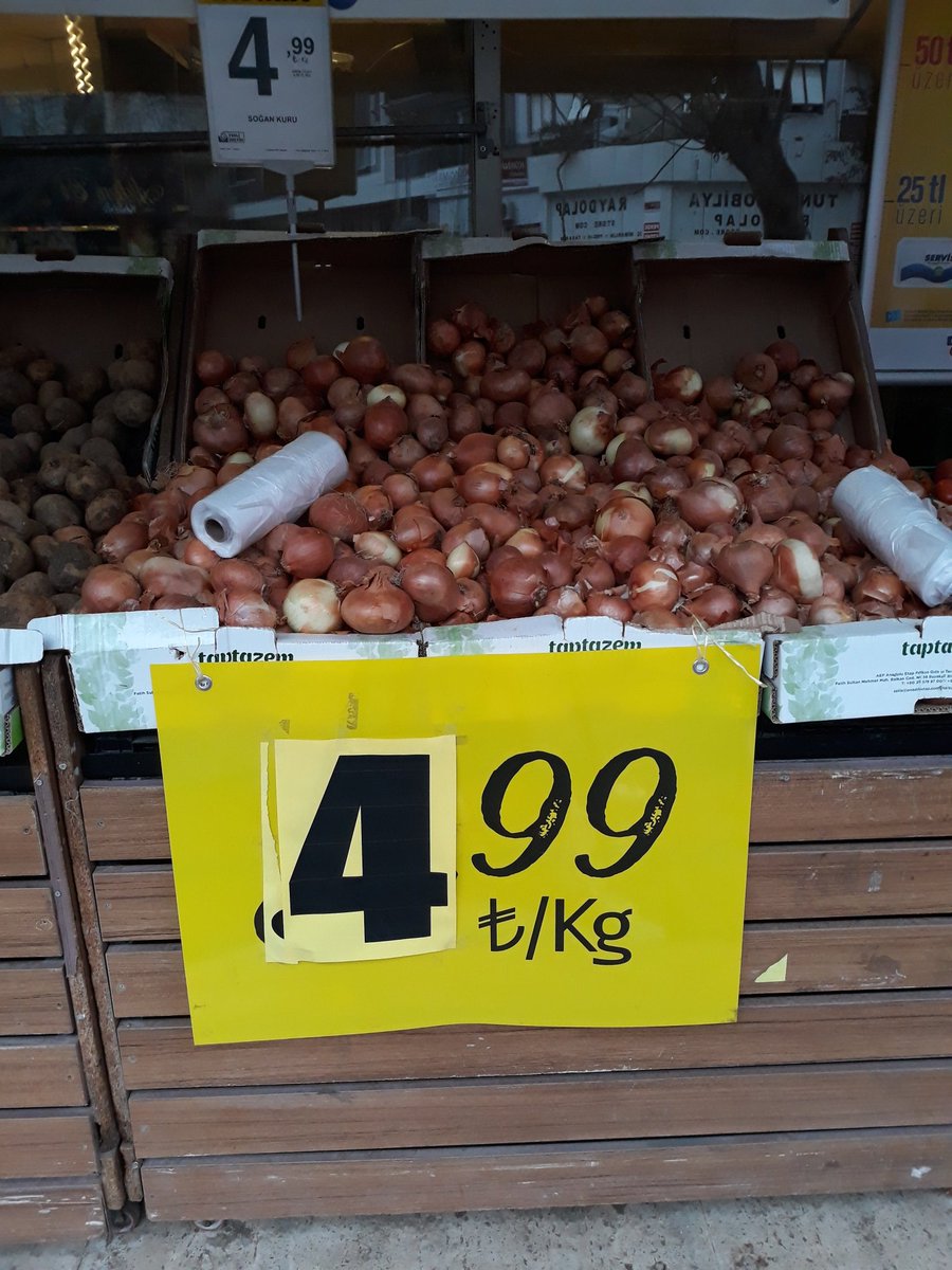 Soğan 5 tl o.çocuğu...