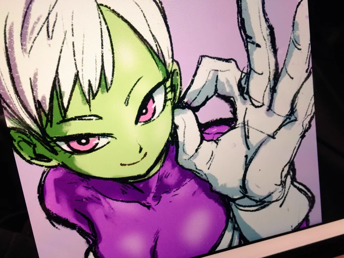 ('-`).。oO(重大なミスに気付き そっと iPadを 置いたのだ…) #ドラゴンボール 