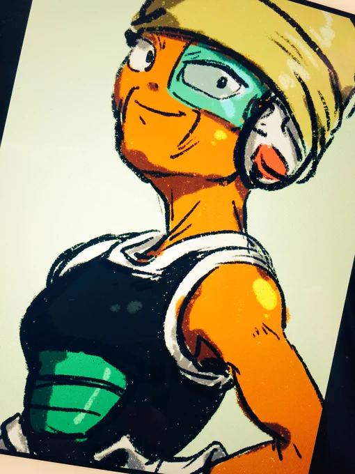 ('-`).。oO(重大なミスに気付き そっと iPadを 置いたのだ…) #ドラゴンボール 