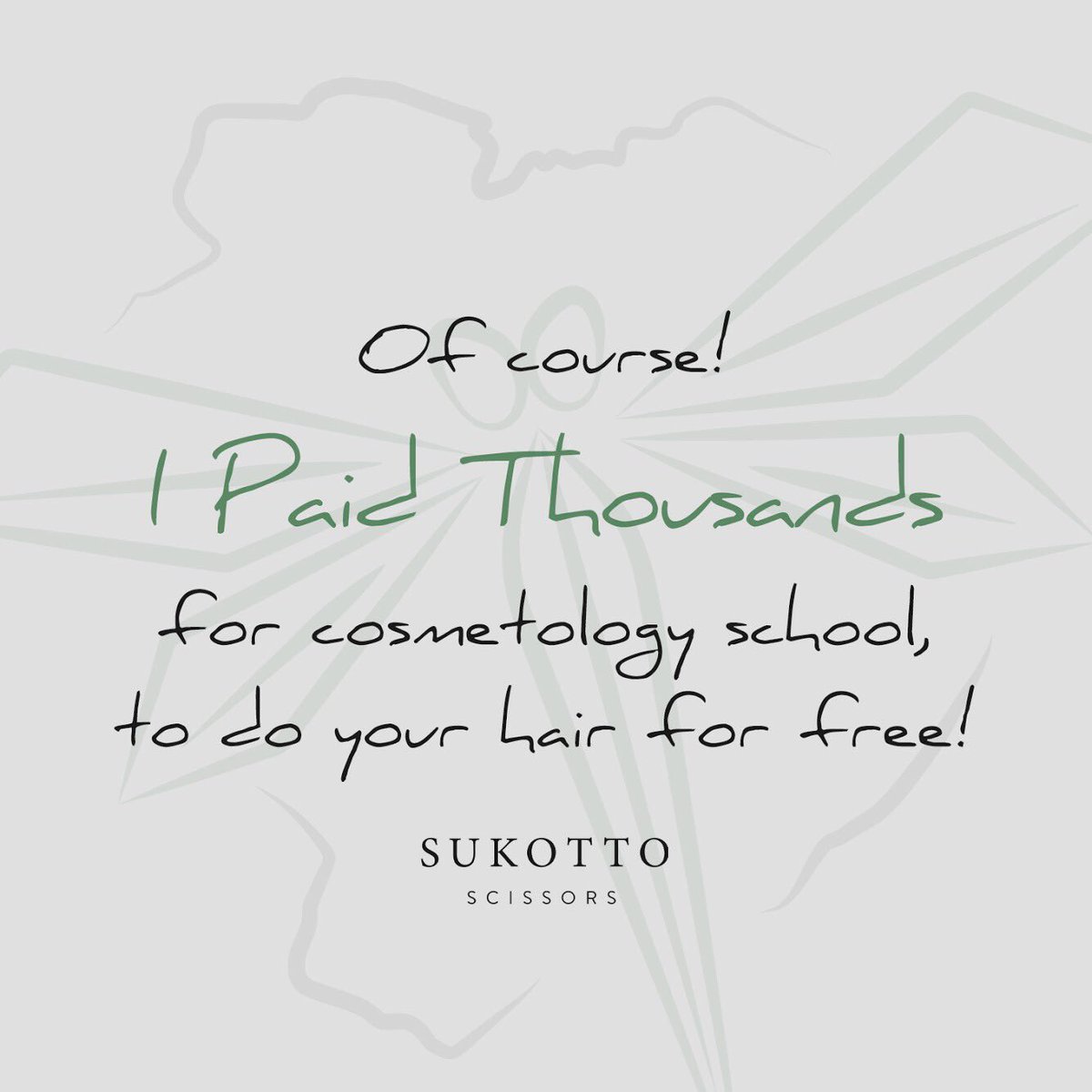 Kind Words. ✏️ #sukottoscissors #sukotto #sukottoshears #stylists #barber #hairstylist #shears #dragonflylife #floridahair #miamihair #dragonflysharpening #sharpening #shears #scissors #hair #hairstyle #haircolor  #hairsalon