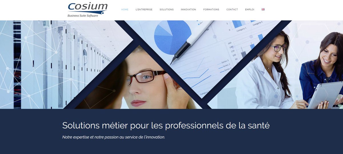 Cosium's tweet image. Cosium vous souhaite à tous une très belle #année2019 ! 🥂🥳
Et pour commencer #2K19 en beauté, nous lançons notre nouveau #site web ! Pour en savoir plus sur nos #solutions #innovantes, c'est par ici : cosium.com #software #santé #optique #audio