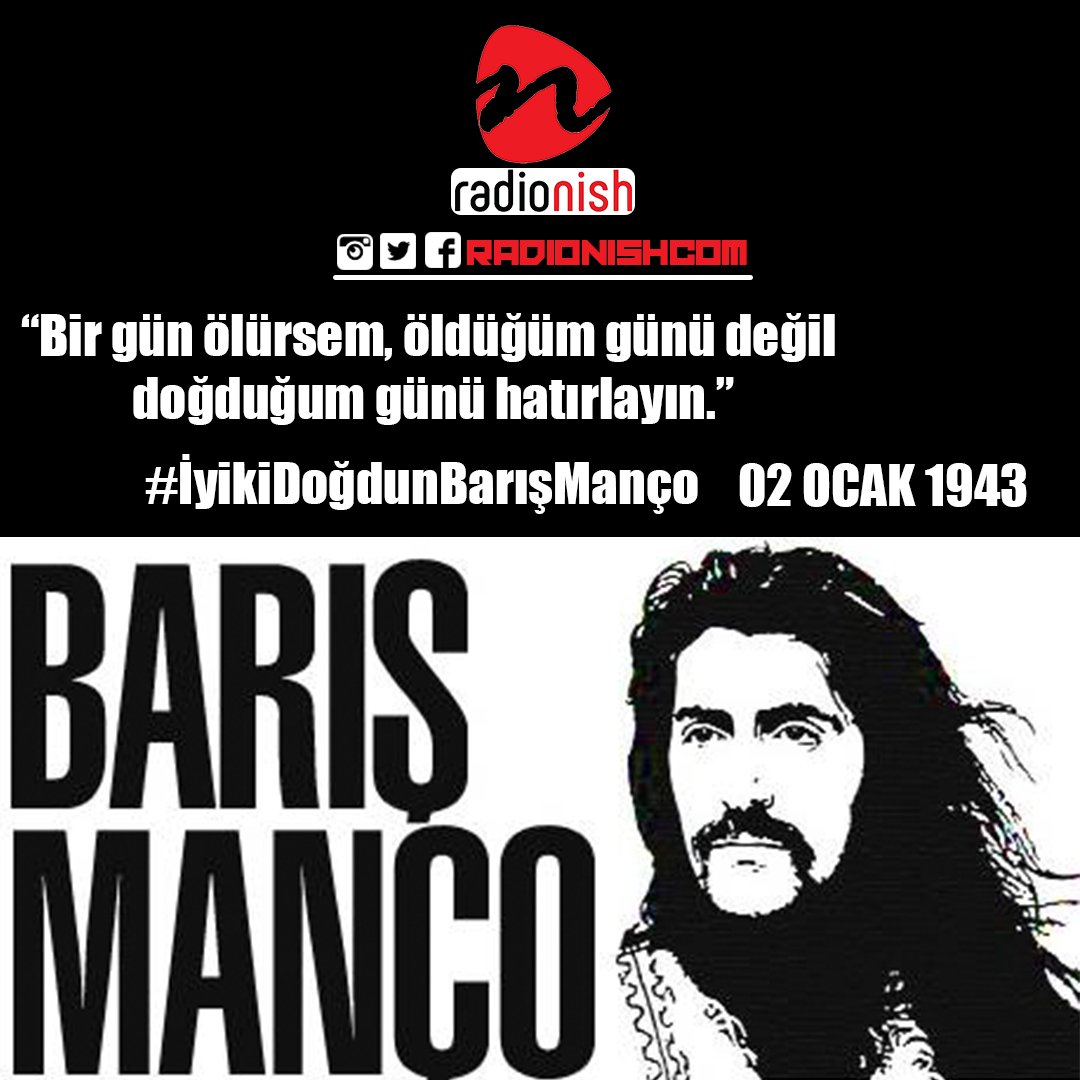 Sevgi,saygı ve özlemle. #iyikiDogdunBarisManco