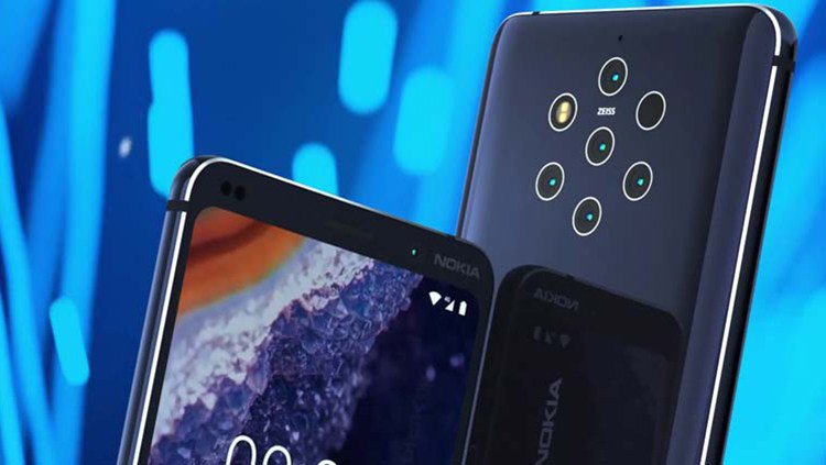 techtopick's tweet photo. Nokia 9 PureView Successor with Full Screen Display and Snaddragon 855 &amp; 5G https://t.co/98mr6RGkgr https://t.co/sAjeZY4o4V