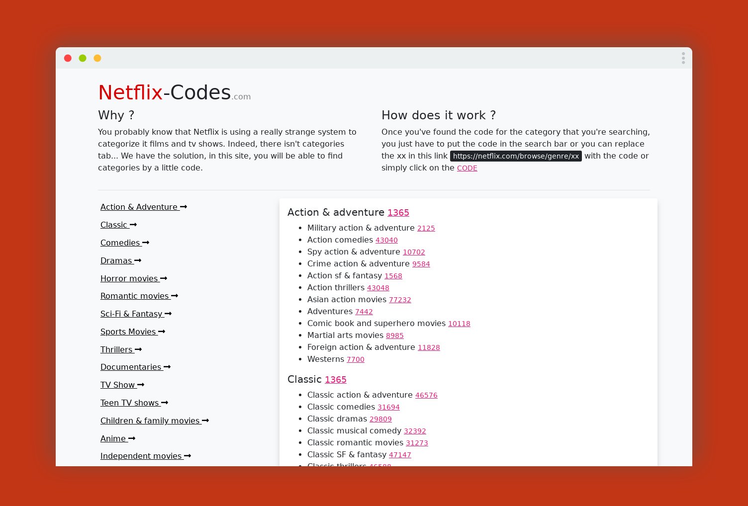 Did You Know That There Are Secret Codes On Netflix?