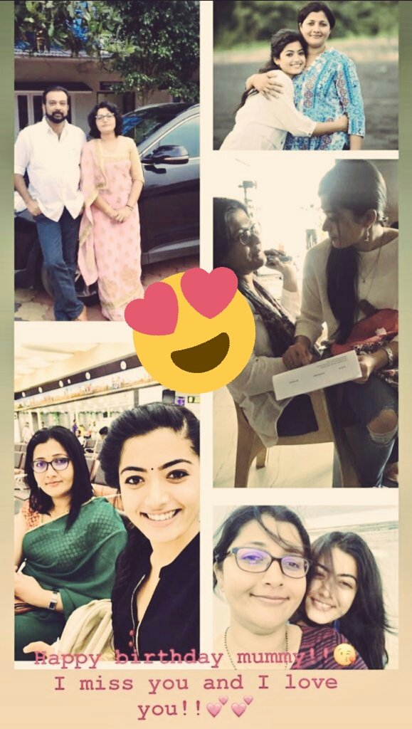 @iamRashmika Happy birthday my love @iamRashmika mummy 😍😍 @iamRashmika