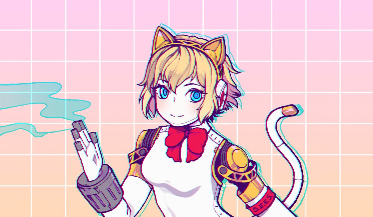 Robotic Cat Girl