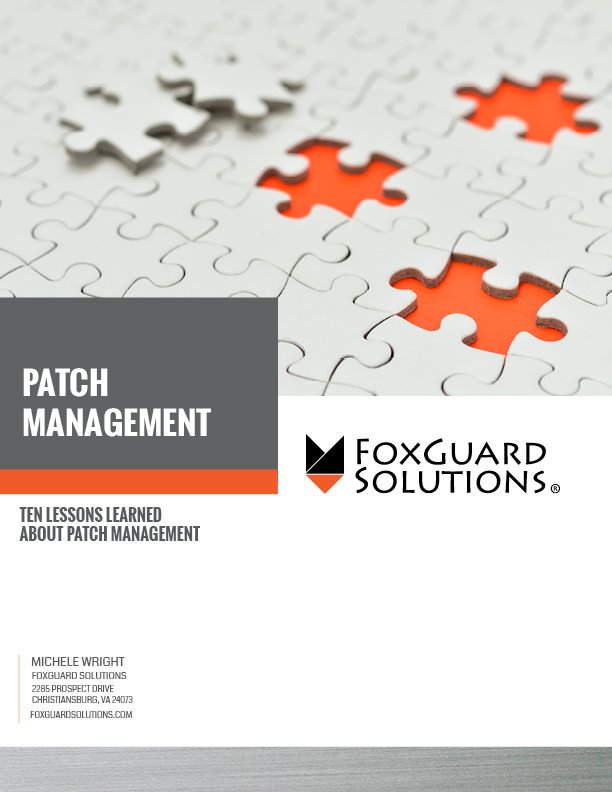 FoxGuardInc's tweet photo. #FoxGuard has a long history of providing #PatchManagement solutions for #ICS. As such, we want to share some “lessons learned” along the way.
Download our FREE Whitepaper: https://t.co/wb3I53k3lN
OR, reserve your spot for our upcoming webinar: https://t.co/eqN8uv4aSK https://t.co/n7Vl9SyXKR