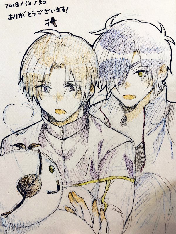 イベントで描かせて頂いたスケブです 
