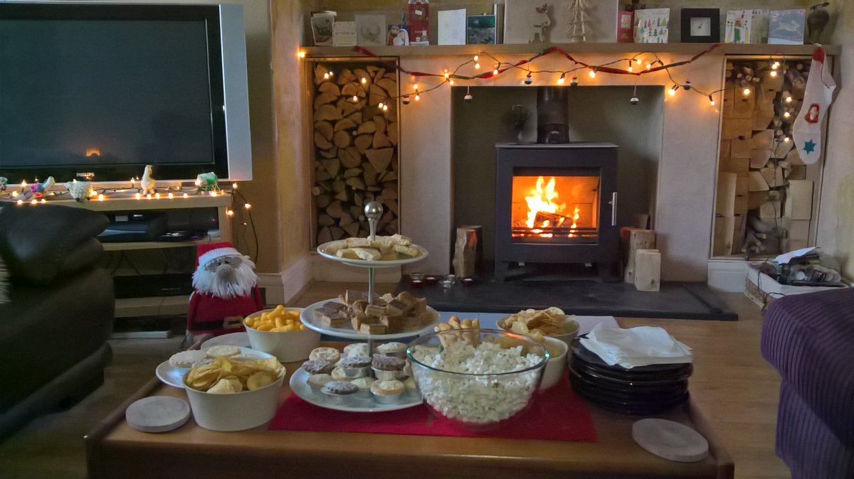 My pre New Year open house - much mulled wine was drunk by all