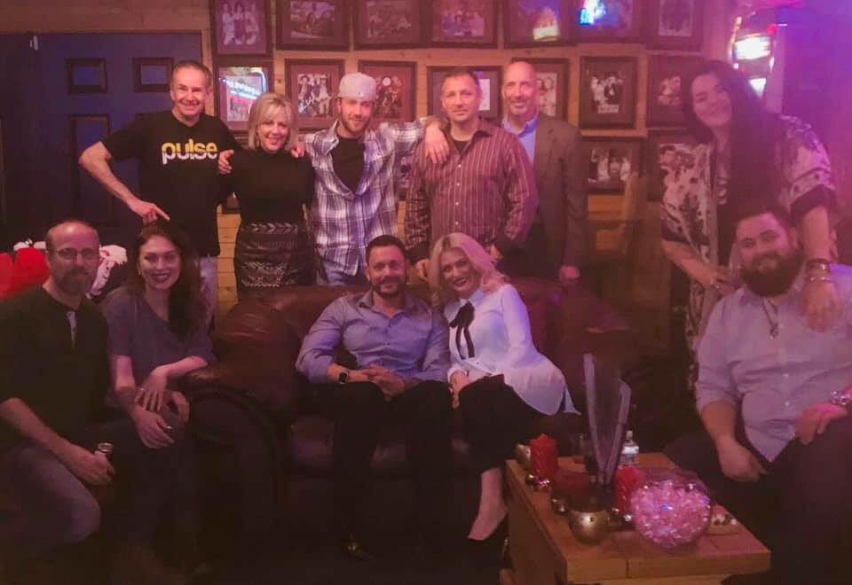 RestauriVincent's tweet image. Cast, crew, and friends of the film party for 116 MacDougal last night announced the beginning of recording of the Soundtrack at The Vault Recording Studio.  We are so excited to begin this exciting step prior to filming!  Thank you all for your support!  2019 igoing to be great!