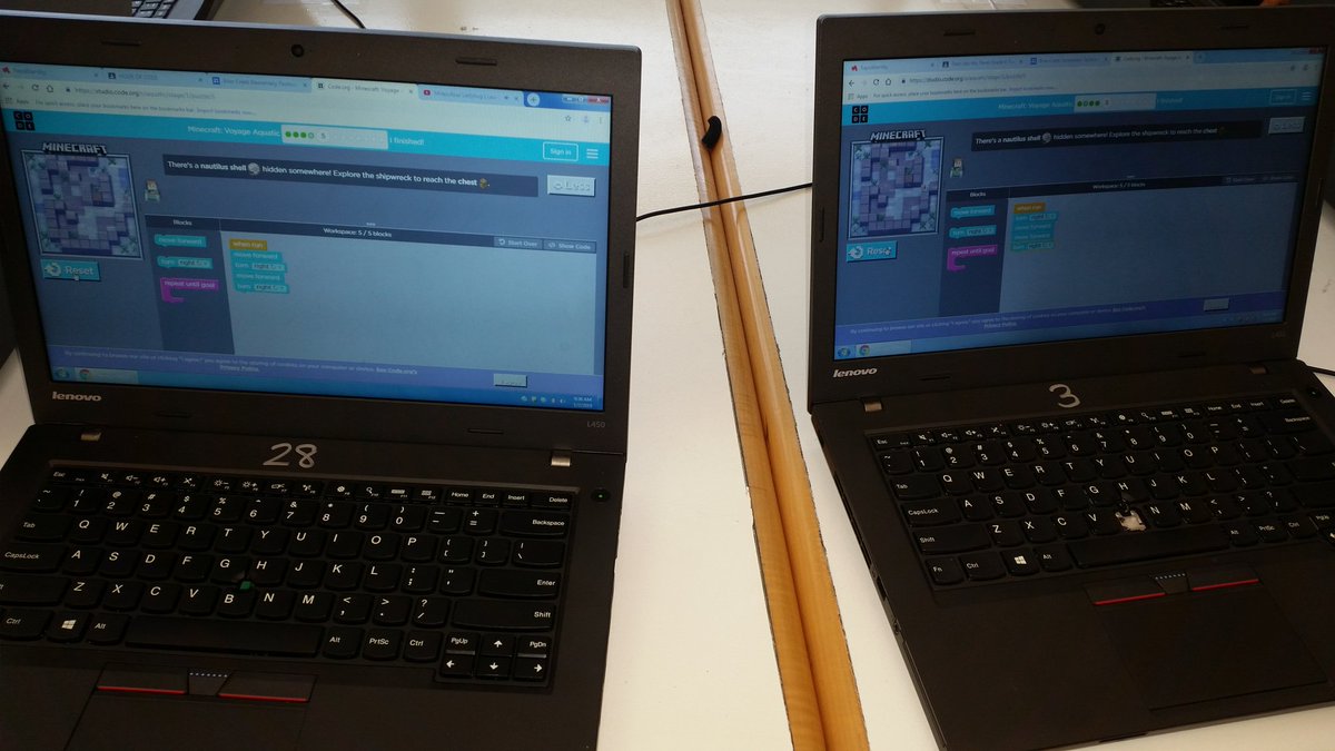 RSmithTeachTech's tweet image. Students in Ms. Perez's 4th grade are participating in Hour of Code!