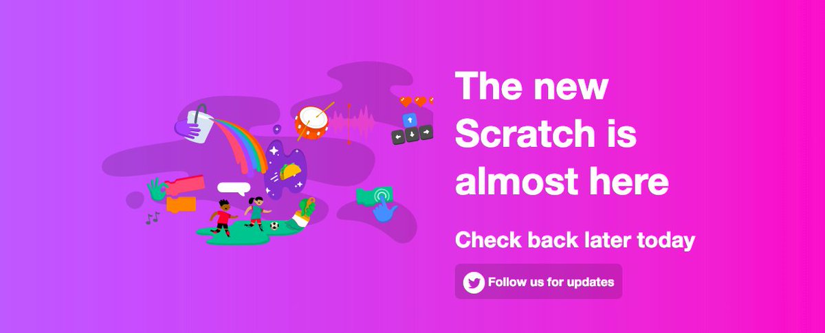CoderDojo's tweet image. Are you ready for #Scratch3?
See all you need to know ahead of it's launch right here: coderdojo.com/2018/08/02/wha…
PS. We're so excited! 😁 #Scratch @scratch #WednesdayWisdom