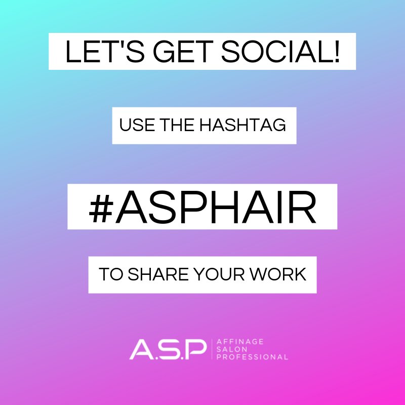 asphair's tweet photo. The new year is all about fresh starts and we have a new hashtag to help us all connect this year!
Help us find your beautiful A.S.P Affinage Salon Professional creations by using the hashtag #asphair on your posts on social media! https://t.co/j03dzEfju0