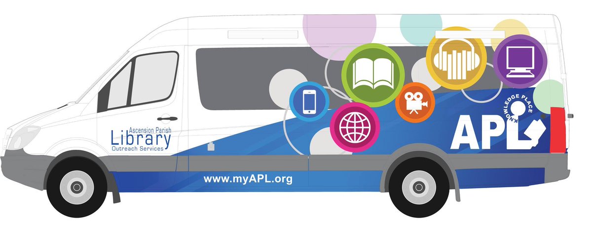 myAPLibrary's tweet image. We're on the road! Look out for our Outreach Vehicle today from 2:00 PM - 4:00 PM at the Darrow Community Center Park located at 37112 Martin Luther King St. 
We hope to see you there! 📚🚐💨 #myAPL