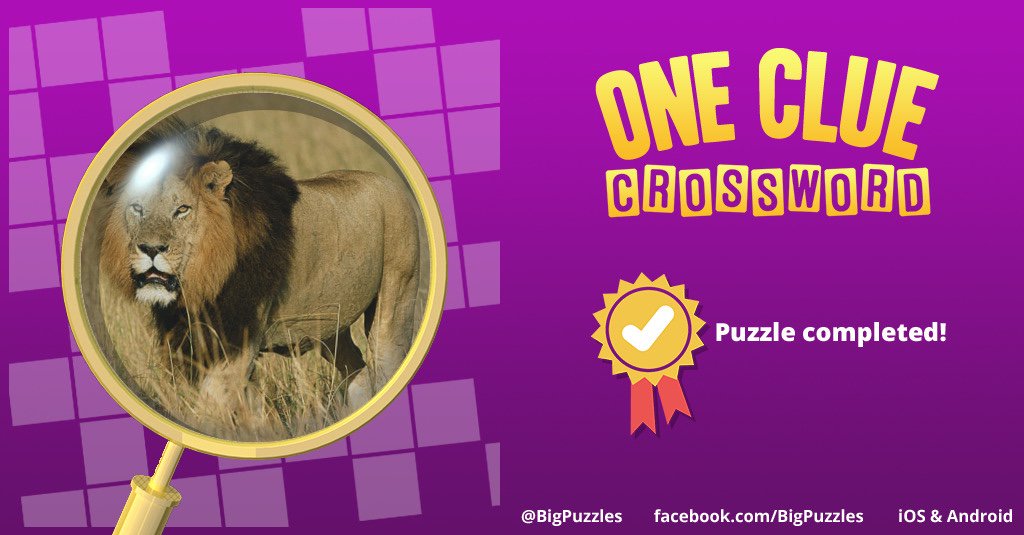 Ash61284's tweet photo. I completed a puzzle in One Clue Crossword. Play now for free!
https://t.co/5n1BWqUoJT #OneClueCrossword https://t.co/xADDIrupUQ