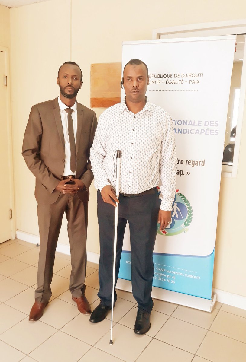 MahamoudMoustap's tweet image. ANPH est le fruit d&apos;un engagement politique humaniste du Pr. @IsmailOguelleh. 
Agissons ensemble pour l&apos;inclusion sociale de nos concitoyens en situation d&apos;handicap.
Félicitations au DG Doualeh Said pour son travail au quotidien.
#HandicapEmploi; #HandicapSanté; #HandicapHabitat;