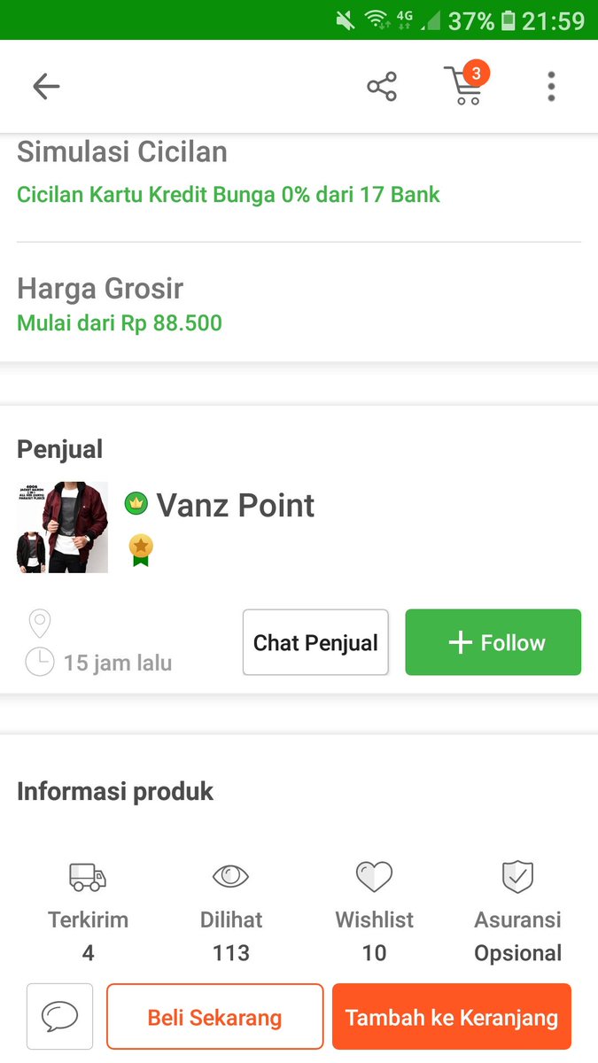 PhilippeLefevr3's tweet photo. @TokopediaCare Mungkin ada masalah karena lokasi di halaman penjual kosong https://t.co/9sDciLrlba