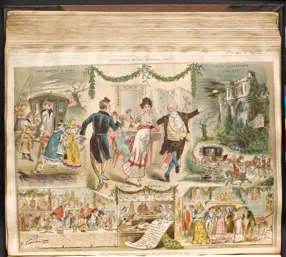 dalzielproject's tweet photo. 💃Happy 9th Day of Christmas! 🕺
Nine dancing ladies to dance in 2019. 
For a great Dalziel satire on this topic by Maisy Plummer, see 'Am I Perfect Now', part of her gallery: https://t.co/GUFjAd7lZP https://t.co/JKwTL8tTp5