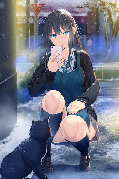 久々に時間があったので渋谷凛ちゃんを描いてみました。
少し画像をトリミングで削っています。 