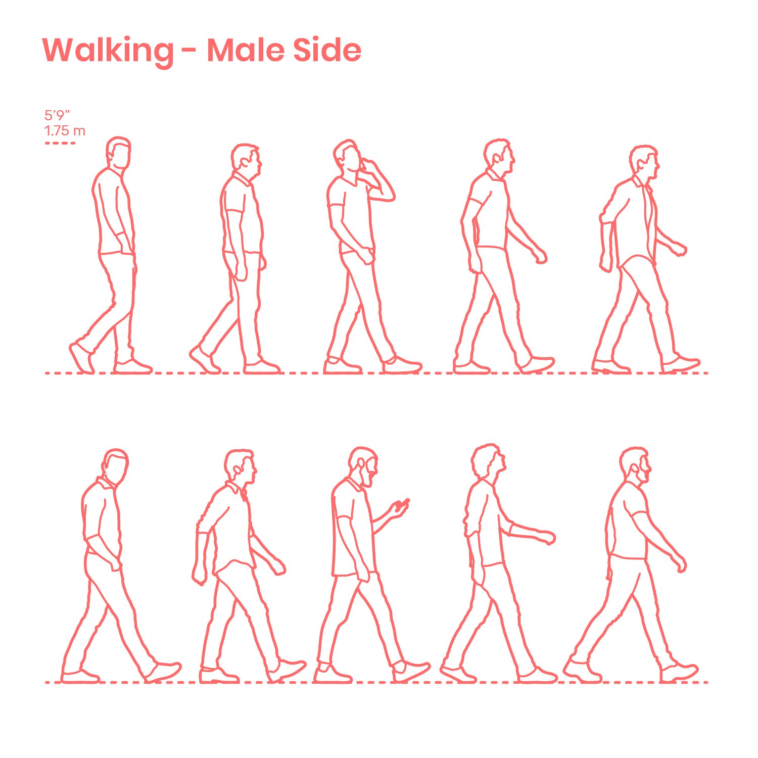 71400 Man Walking Illustrations RoyaltyFree Vector Graphics  Clip Art   iStock  Man walking dog Business man walking Man walking away