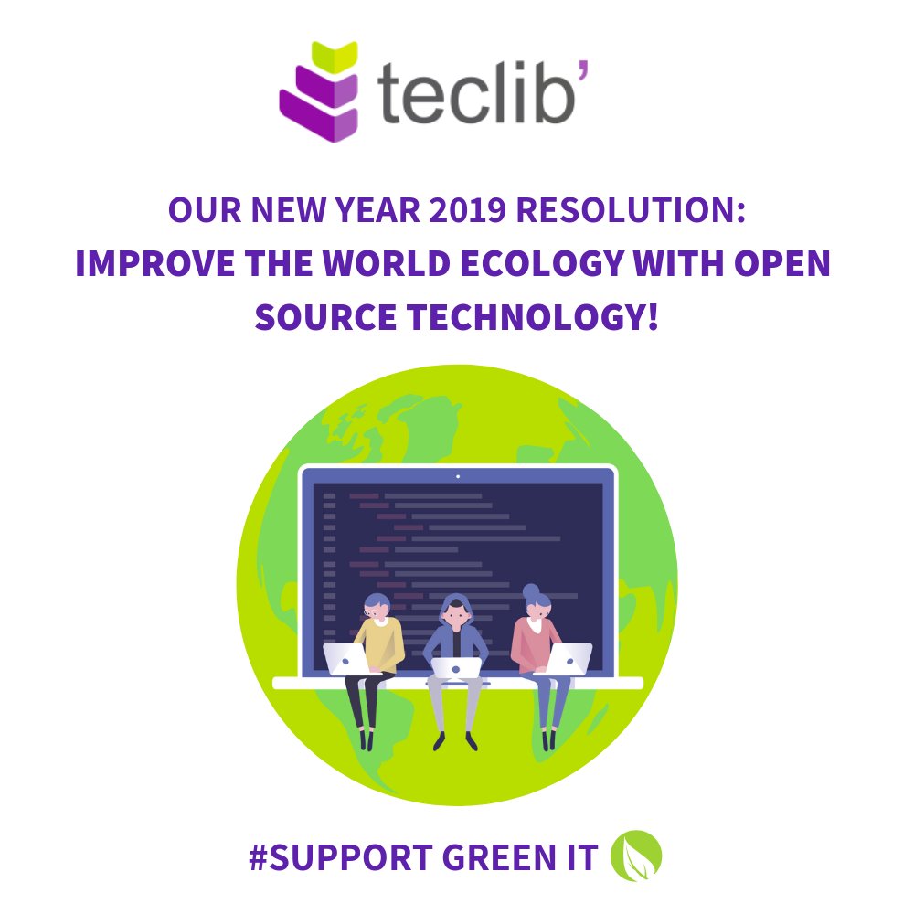 Being a part of an open source technology mind = being a part of economical solution based on reusing/ recycling/sharing philosophy.
Read more about our mission and engagement here: teclib-edition.com/en/about-tecli… 
#opensource #ecoresponsible #ecology #greenIT