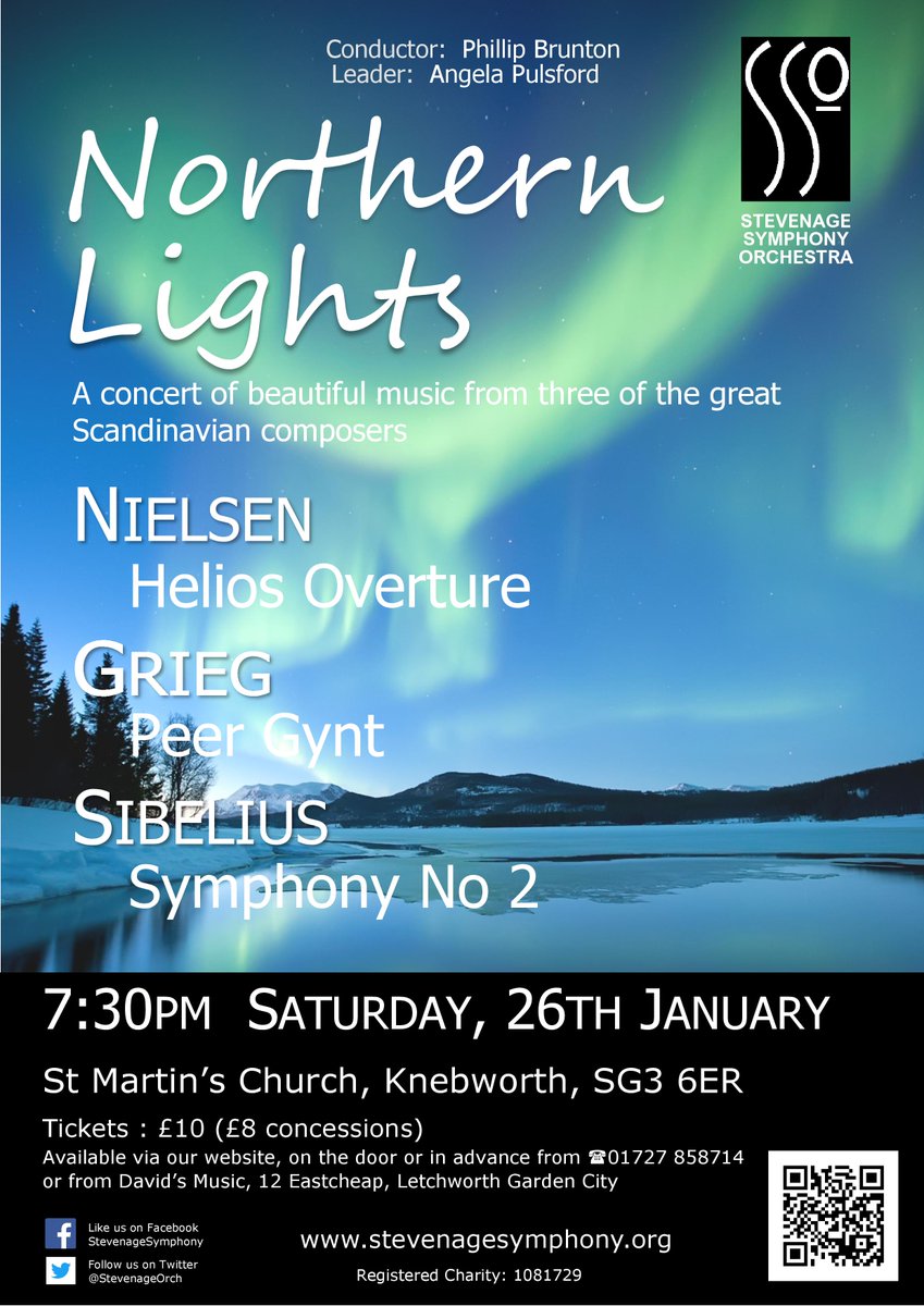 StevenageOrch's tweet photo. Happy New Year! The orchestra is back rehearsing tonight for our upcoming Northern Lights concert at St. Martin's Church in Knebworth on 26th Jan. Don't miss it!
#stevenage #knebworth #hertfordshire #music #ClassicalMusic #concert https://t.co/Yn47NrOOPs