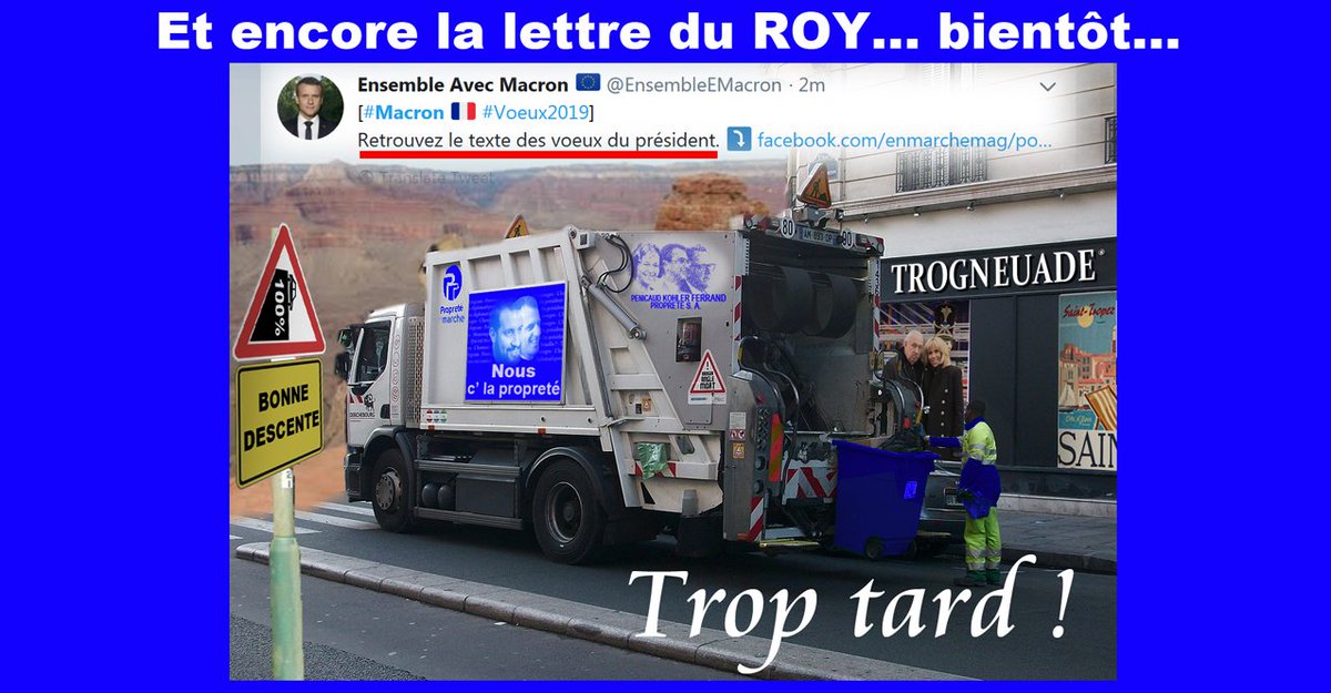 DeBattrelos's tweet image. Effectivement, à chaque obédience, il faut la parole précieuse du souverain pr pouvoir absorber chaque mot, chaque virgule, chaque souffle non exprimé. #adulation #génuflexion #discipline #obéissance

Bientôt: La lettre de sa main pr tous
#granddebatnational #Macron #giletsjaunes