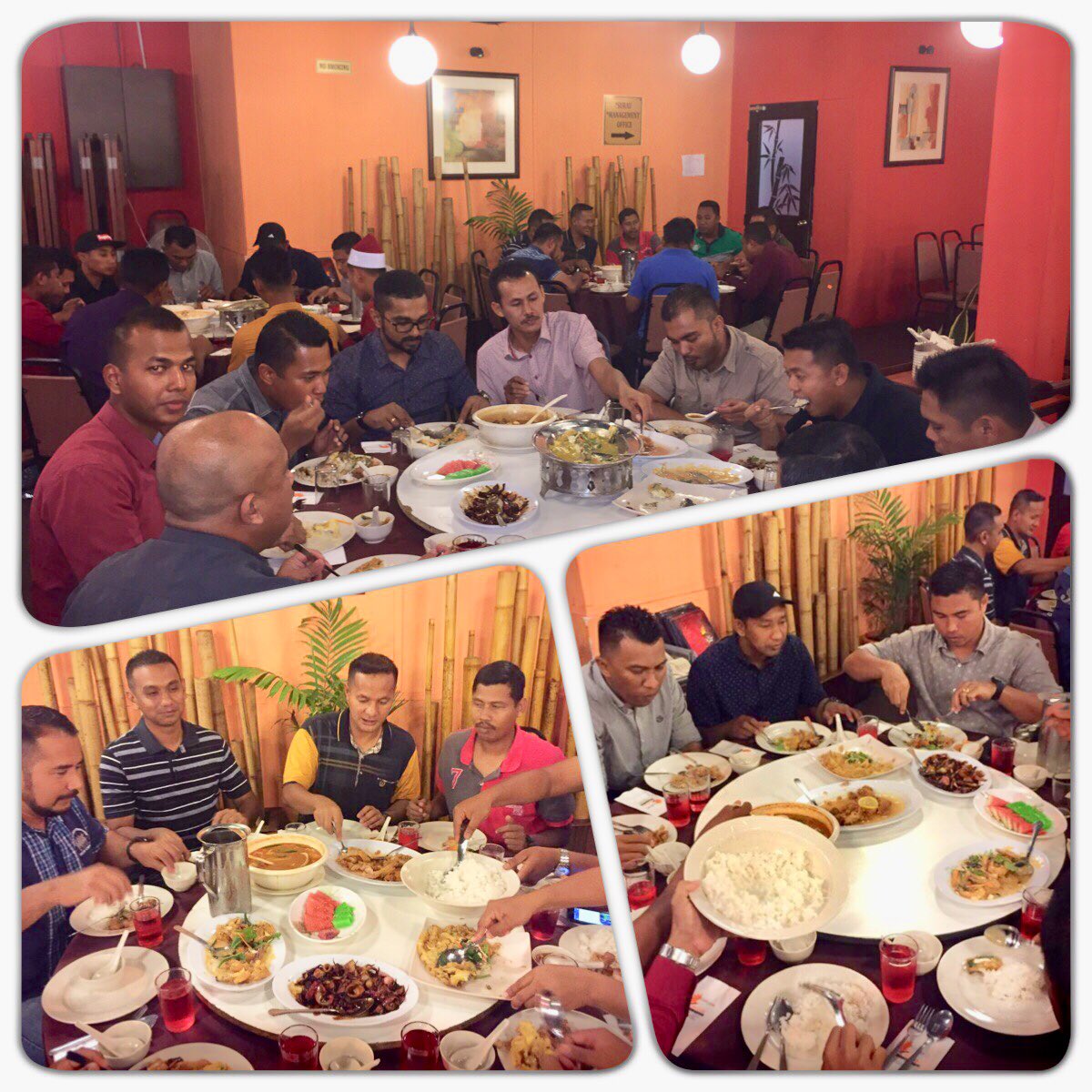 AMIN 136 (@laks_muhd_amin) on Twitter photo Jamuan Perpisahan Pegawai Memerintah <a href="/laks_muhd_amin/">AMIN 136</a> di Horizon Garden, Seri Manjung yg akan bertukar keluar dan menghadiri Kursus MTAT.
Fair Winds & Following Seas, Captain Sir, Lt Kdr @sujiestheran
#ramahmesra
#kebanggaan
<a href="/MPA_Barat/">HQ Western Fleet</a>
<a href="/lekir/">hantu gigi</a>
<a href="/Pusmah137/">LAKSAMANA TAN PUSMAH</a> Jamuan Perpisahan Pegawai Memerintah <a href="/laks_muhd_amin/">AMIN 136</a> di Horizon Garden, Seri Manjung yg akan bertukar keluar dan menghadiri Kursus MTAT.
Fair Winds & Following Seas, Captain Sir, Lt Kdr @sujiestheran
#ramahmesra
#kebanggaan
<a href="/MPA_Barat/">HQ Western Fleet</a>
<a href="/lekir/">hantu gigi</a>
<a href="/Pusmah137/">LAKSAMANA TAN PUSMAH</a>