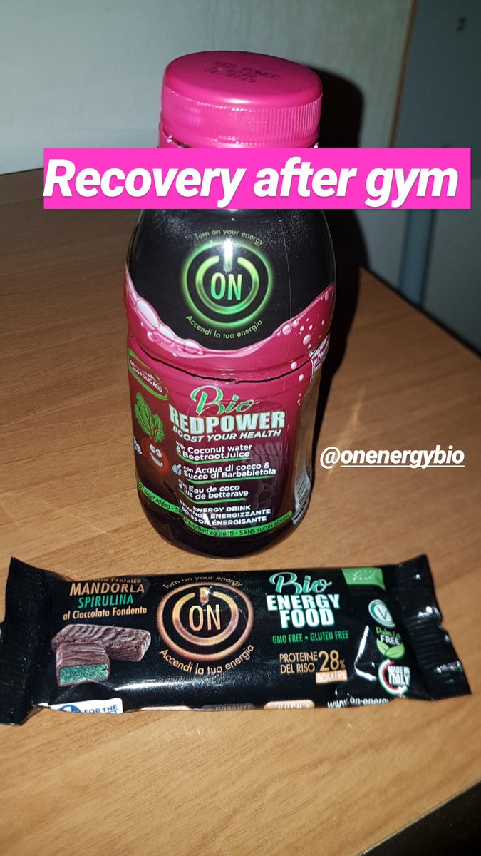 Recupero post allenamento <a href="/onenergybio/">Bio Energy Food</a> 👌👍