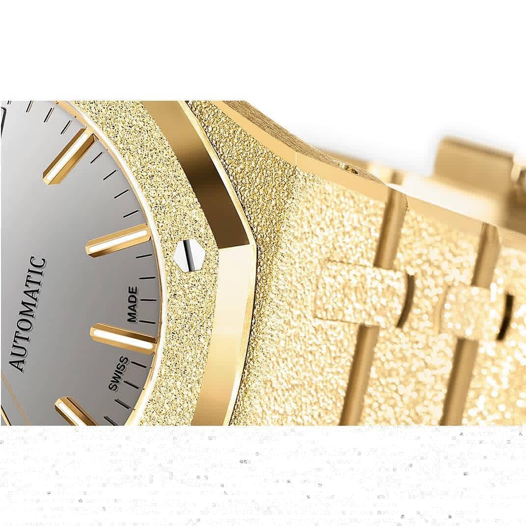 Leronza_Global's tweet photo. The new Royal Oak Frosted Gold.
Made in the image of a woman of today: spontaneous, true-to-life and totally unapologetic.
#APxCB #CarolinaBucci #RoyalOakReflections #AudemarsPiguet #AP #MadeInLeBrassus #RoyalOak #LimitedEdition #FlorentineFinish #FrostedGold #SwissMade #leronza https://t.co/0R9OHewoC9