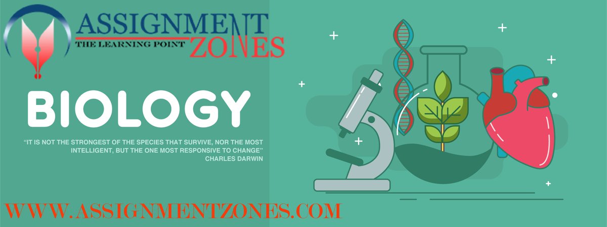 AssignmentZones's tweet image. Assignmentzones brings to you biology assignment help including biology homework help, biology essay help and biology coursework help.assignmentzones.com/biology-assign…
#BiologyAssignmentHomeworkHelp
#AssignmentZones
#biologyAssignmentHelp
#BiologyAssignmentWritingProfessionals