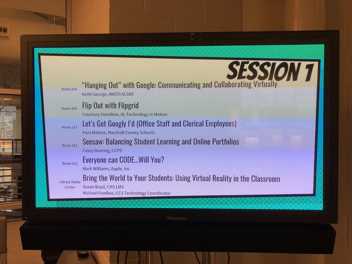 Aimee Bates (@a1m33b8s) on Twitter photo So much happening tomorrow in session 1!! #cullmantechexpo19 <a href="/shadrak1/">Sharon Shults Drake</a> <a href="/CullmanSuper/">Cullman City Super</a> <a href="/AlabamaTechie/">Michael Fowlkes</a> So much happening tomorrow in session 1!! #cullmantechexpo19 <a href="/shadrak1/">Sharon Shults Drake</a> <a href="/CullmanSuper/">Cullman City Super</a> <a href="/AlabamaTechie/">Michael Fowlkes</a>
